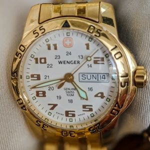 GENUINE WENGER SWISS QUARTZ WATCH